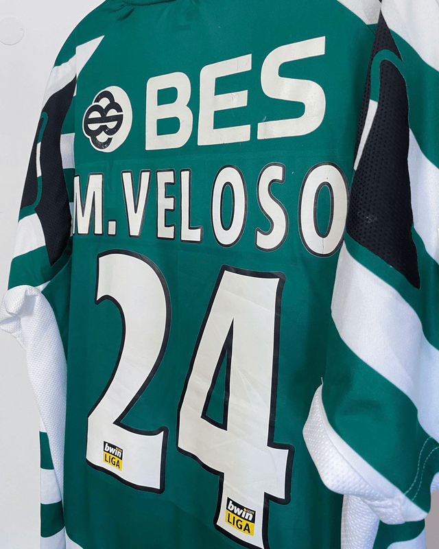 2007/2008 - Sporting CP - M. VELOSO #24 [MATCHWORN & SIGNED]
