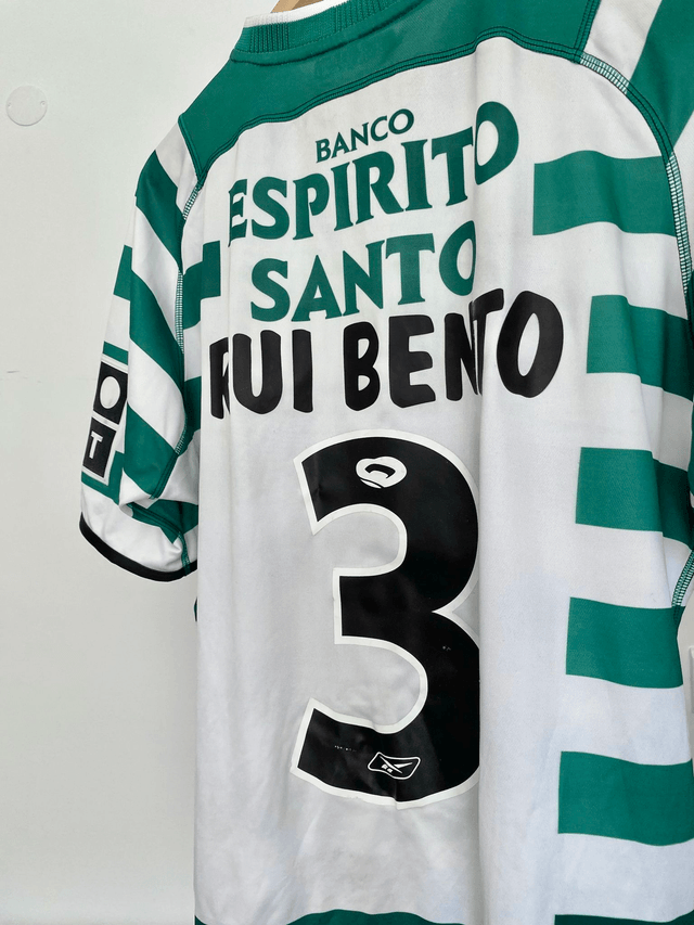 2003/2004 - Sporting CP - RUI BENTO #3 [MATCHWORN] (L)