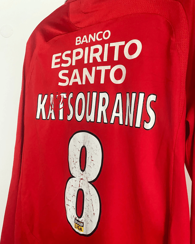 2007/2008 - SL Benfica - Katsouranis #8 [MATCH WORN] (M)