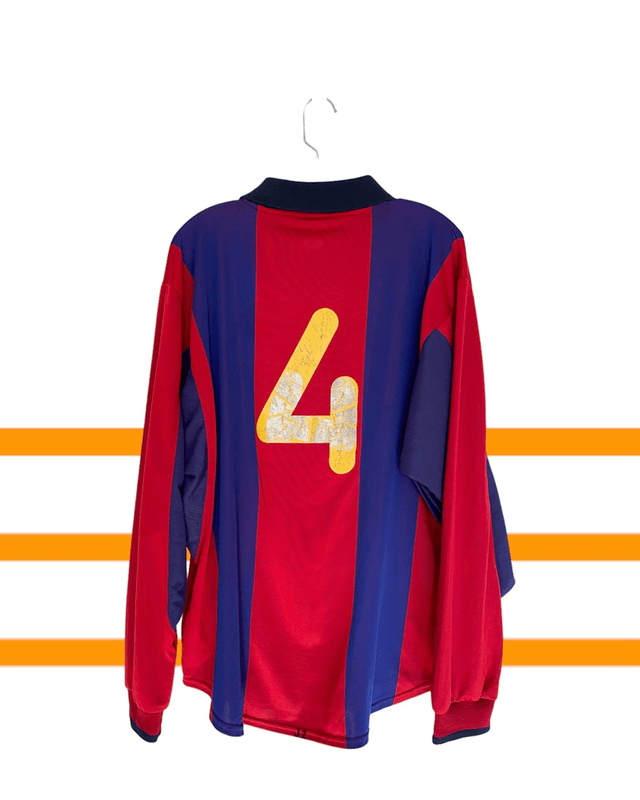 2000/2001 - FC Barcelona #4 [MATCHWORN] (XL)