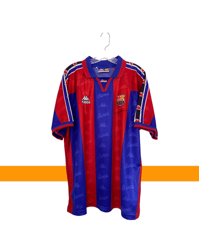 1995/1997 - FC Barcelona - #9 RONALDO - SIGNED (XL)