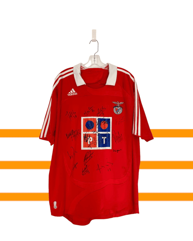 2007/2008 - SL Benfica - SIGNED (XL)